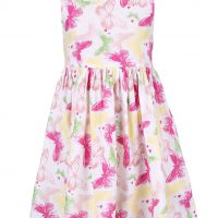 Dívčí květované šaty