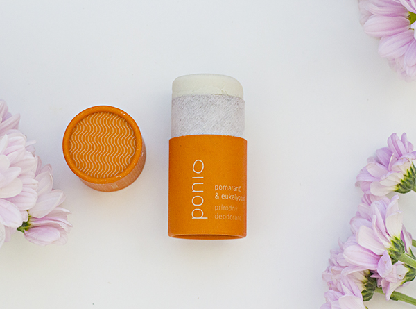 Pomeranč a eukalyptus - přírodní deodorant Ponio recenze
