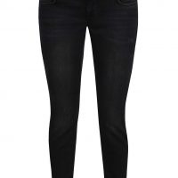 Černé skinny džíny ve zkrácené délce