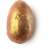 Golden Egg Krémová koupelová bomba, Lush